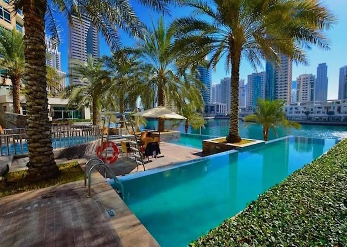 Nasma Luxury Stays - Pastel-Colored Apt With Jaw-Dropping Marina Views